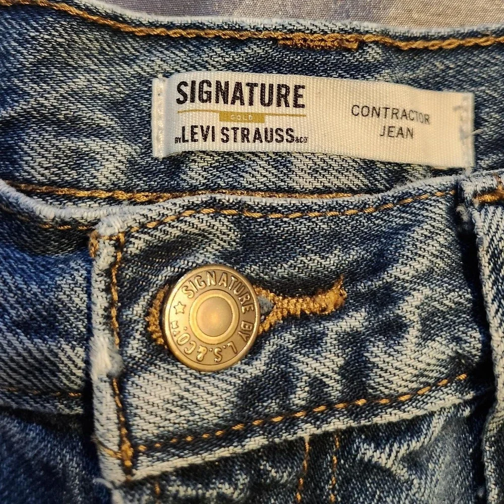 Levis Distressed Contractor Mens Jeans 30x30